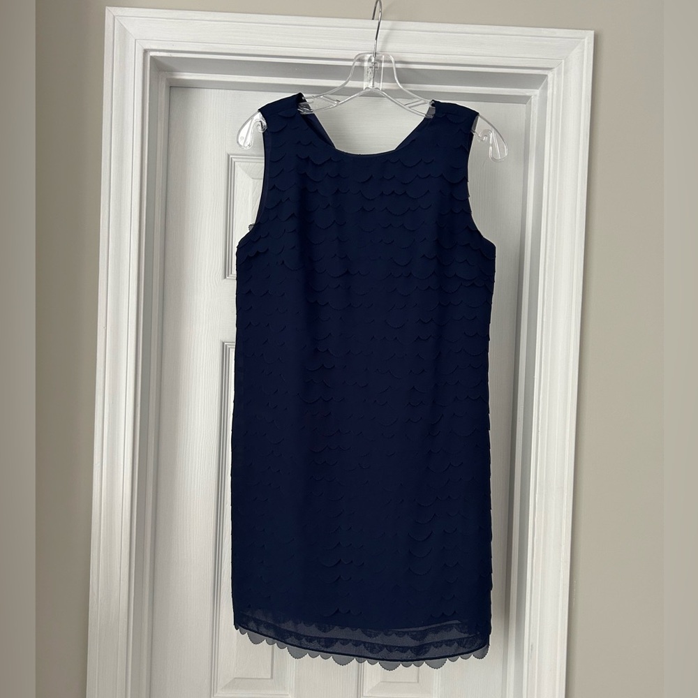 Max Studio Blue Sheath Mini Dress
